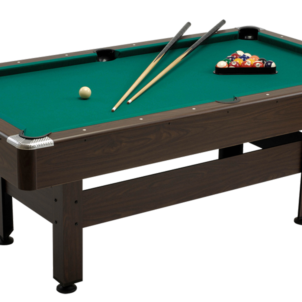 Billiard tables - Garlando Virginia 6 Pool Table With Mdf Game Surface