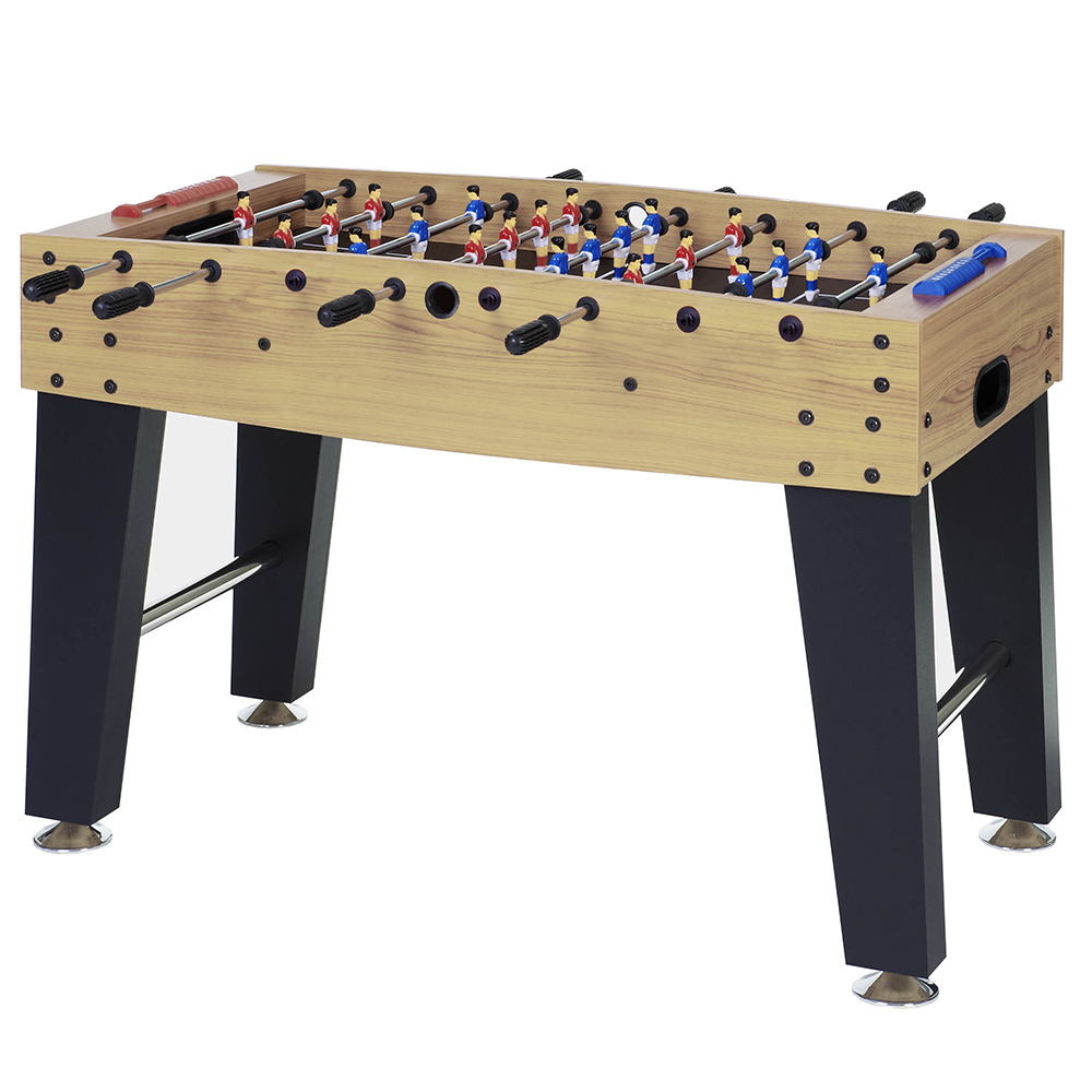Indoor football table - Garlando Calciobalilla Calcetto Biliardino F-3 Con Aste Rientrati Professionale Balilla