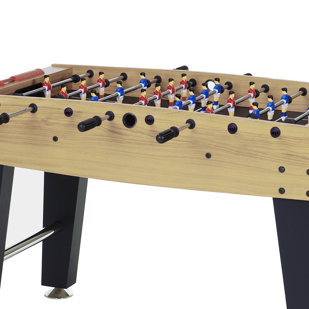 Indoor football table - Garlando Calciobalilla Calcetto Biliardino F-3 Con Aste Rientrati Professionale Balilla