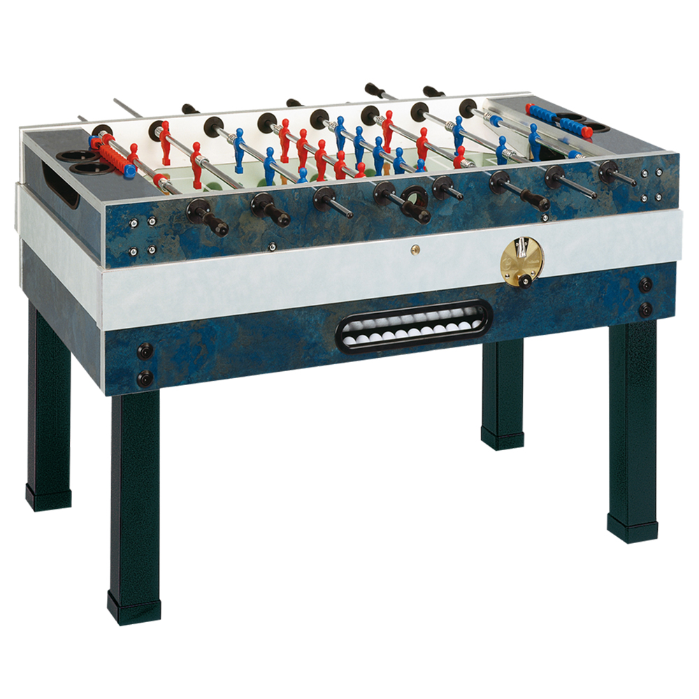 Outdoor football table - Garlando Professional Outdoor Deluxe Foosball Table With Protruding Rods And Coin Acceptor