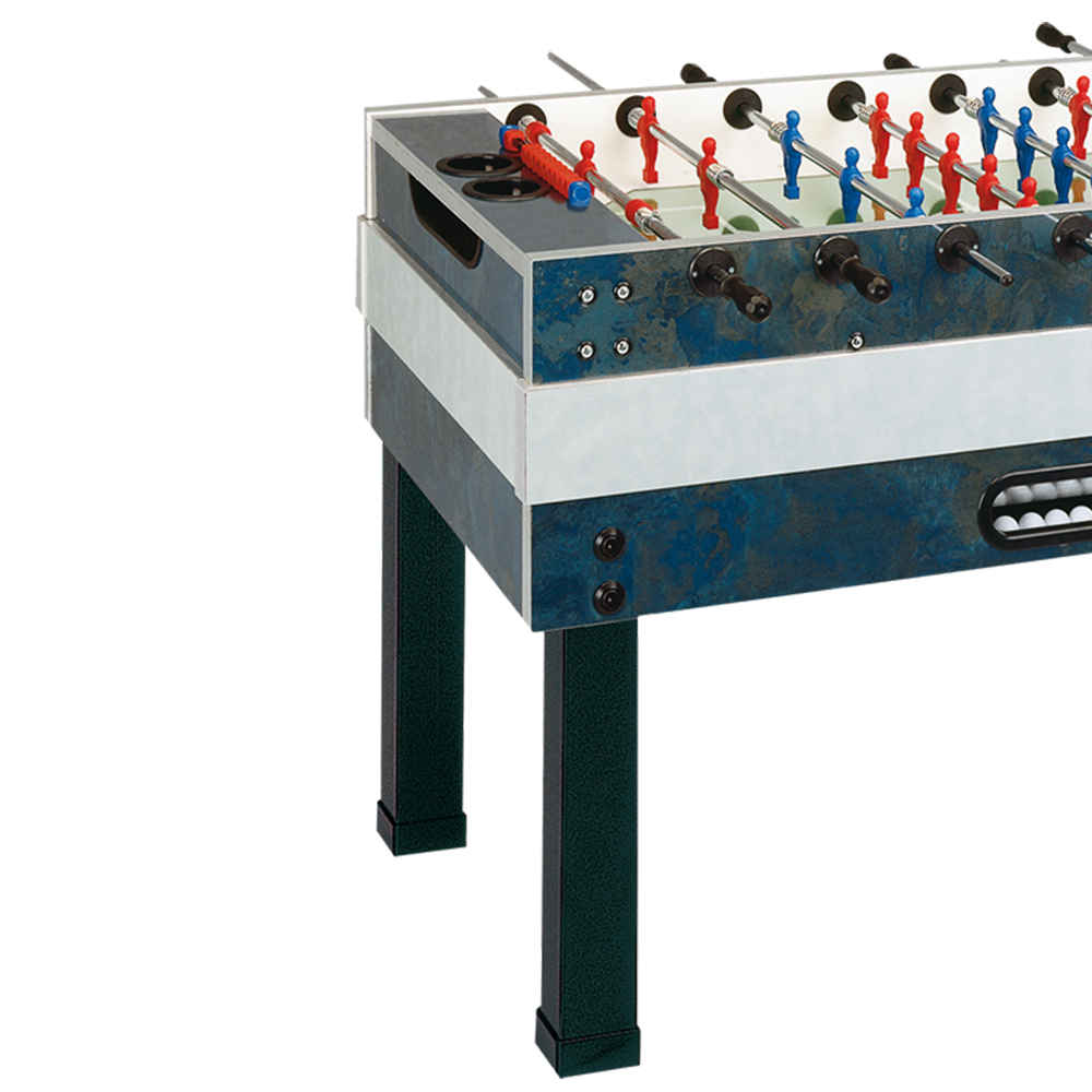 Outdoor football table - Garlando Professional Outdoor Deluxe Foosball Table With Protruding Rods And Coin Acceptor