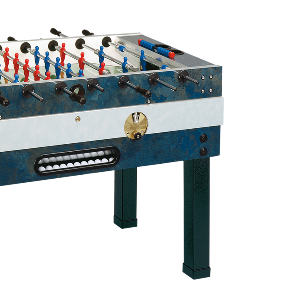Outdoor football table - Garlando Professional Outdoor Deluxe Foosball Table With Protruding Rods And Coin Acceptor