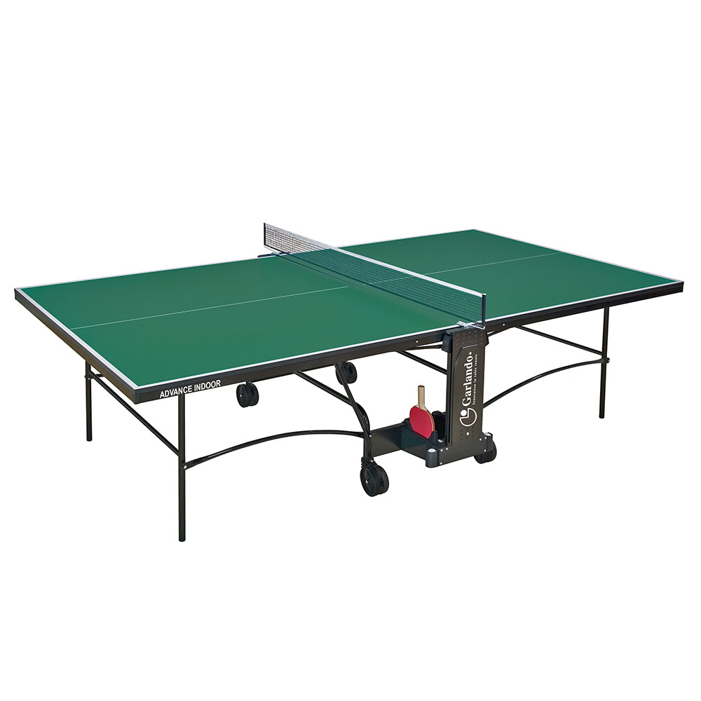 Ping Pong Tables - Garlando Advance Indoor Ping Pong Table With Wheels For Indoor Use