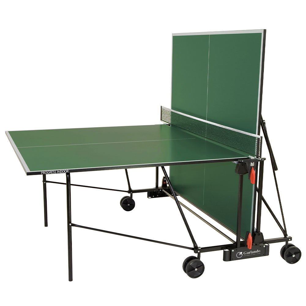 Ping Pong Tables - Garlando Progress Indoor Ping Pong Table With Wheels For Indoor Use