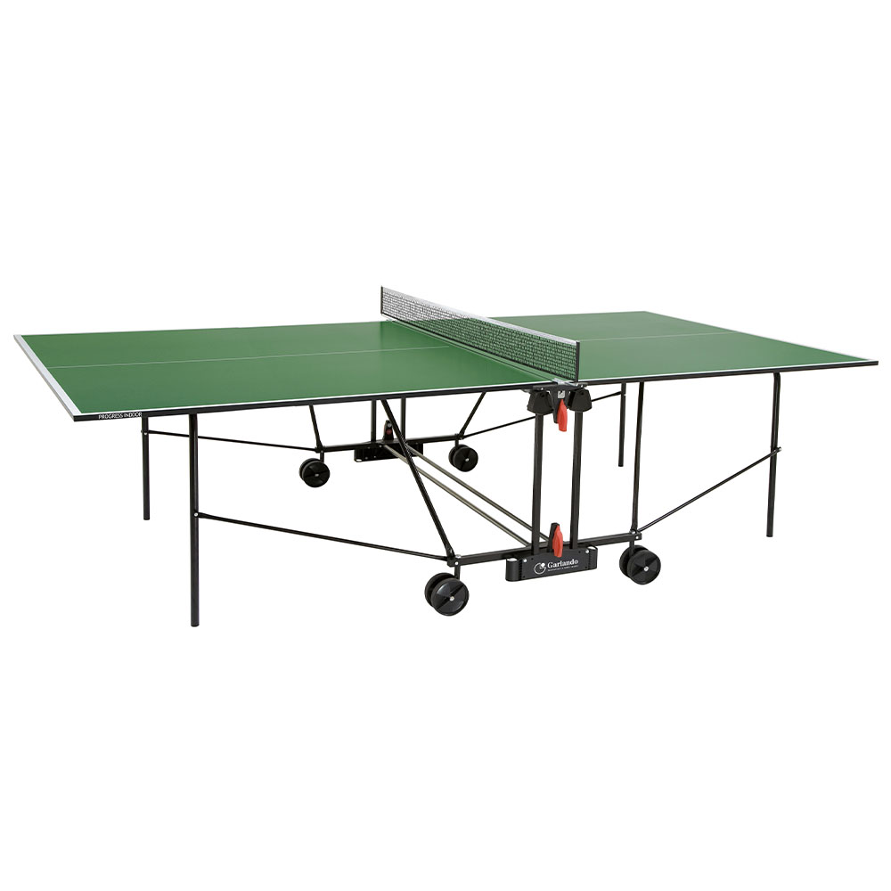 Ping Pong Tables - Garlando Progress Indoor Ping Pong Table With Wheels For Indoor Use