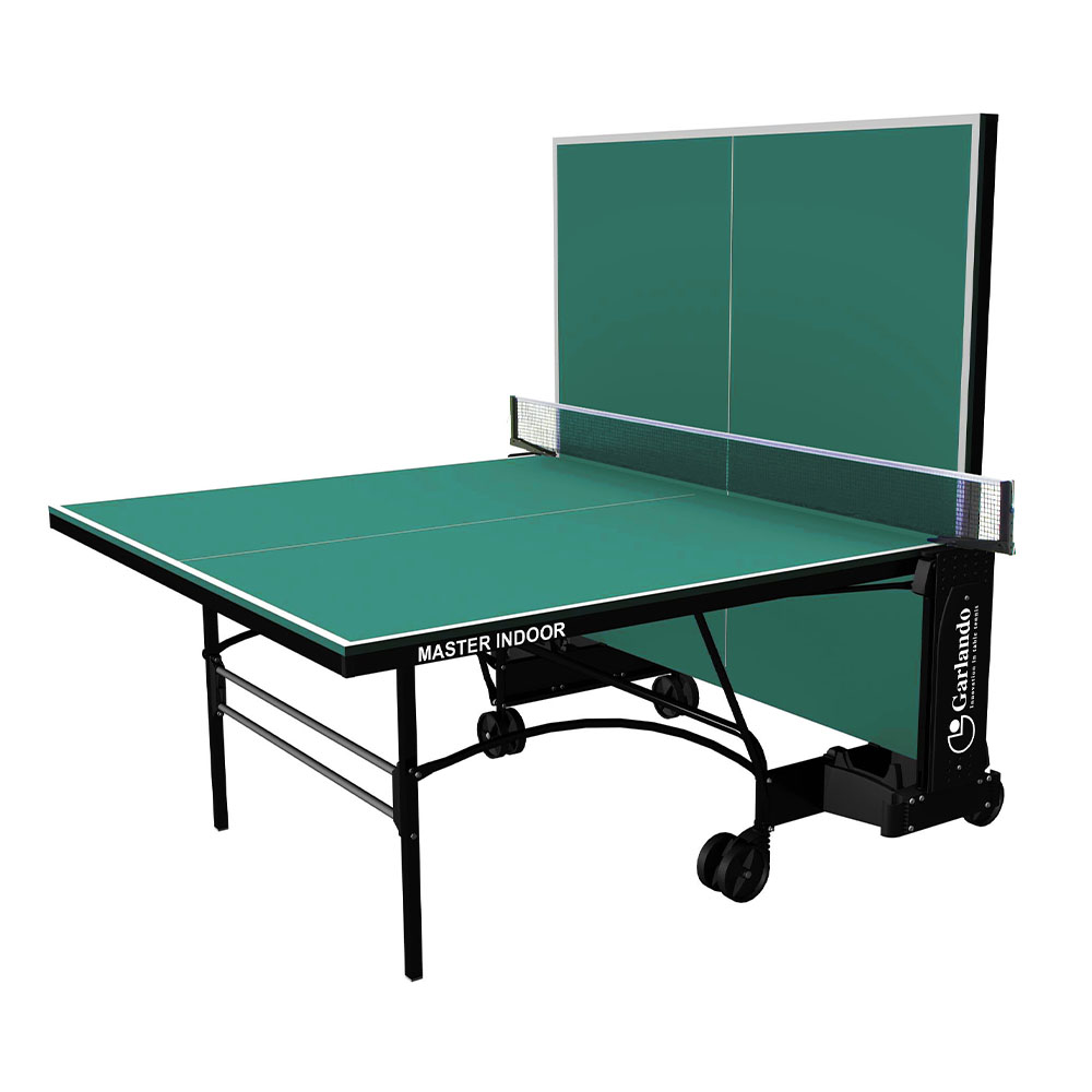 Ping Pong Tables - Garlando Master Indoor Ping Pong Table With Wheels For Indoor Use