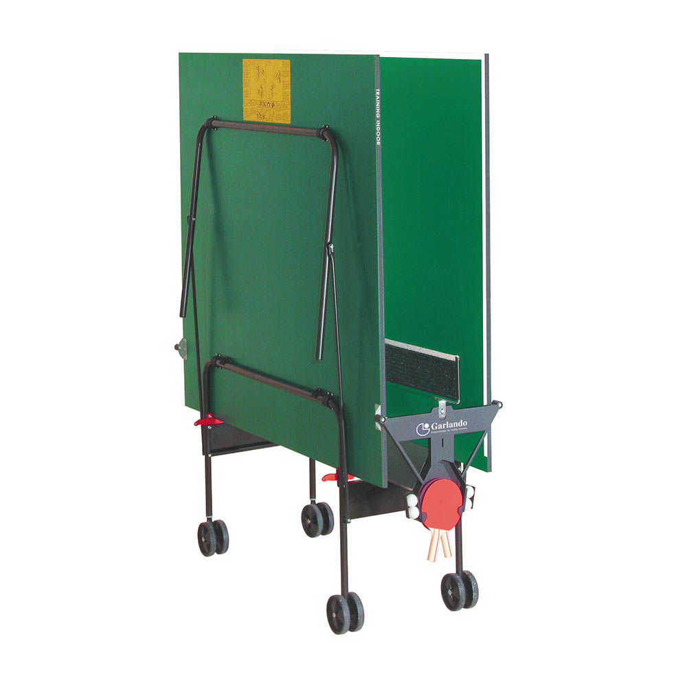 Ping Pong Tables - Garlando Indoor Ping Pong Training Table With Wheels For Indoor Use