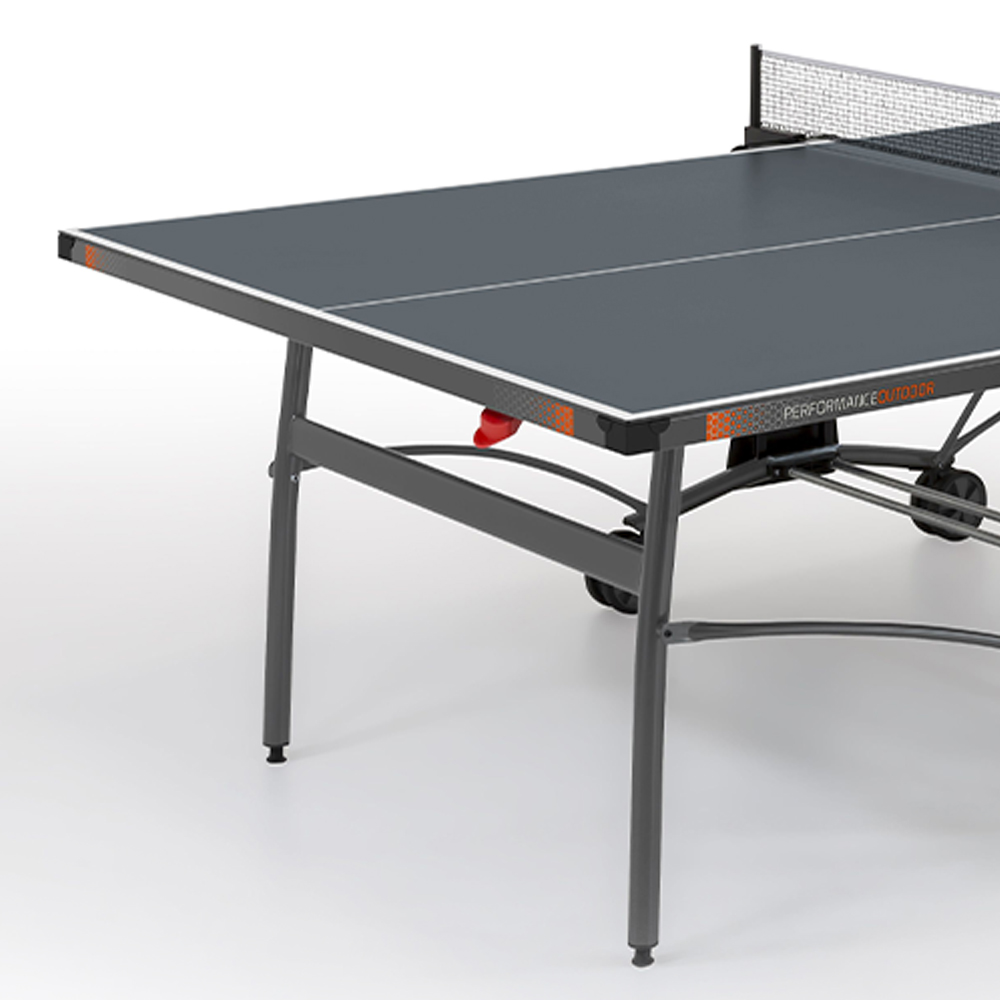 Ping Pong Tables - Garlando Performance Outdoor Ping Pong Table With Wheels For Outdoor