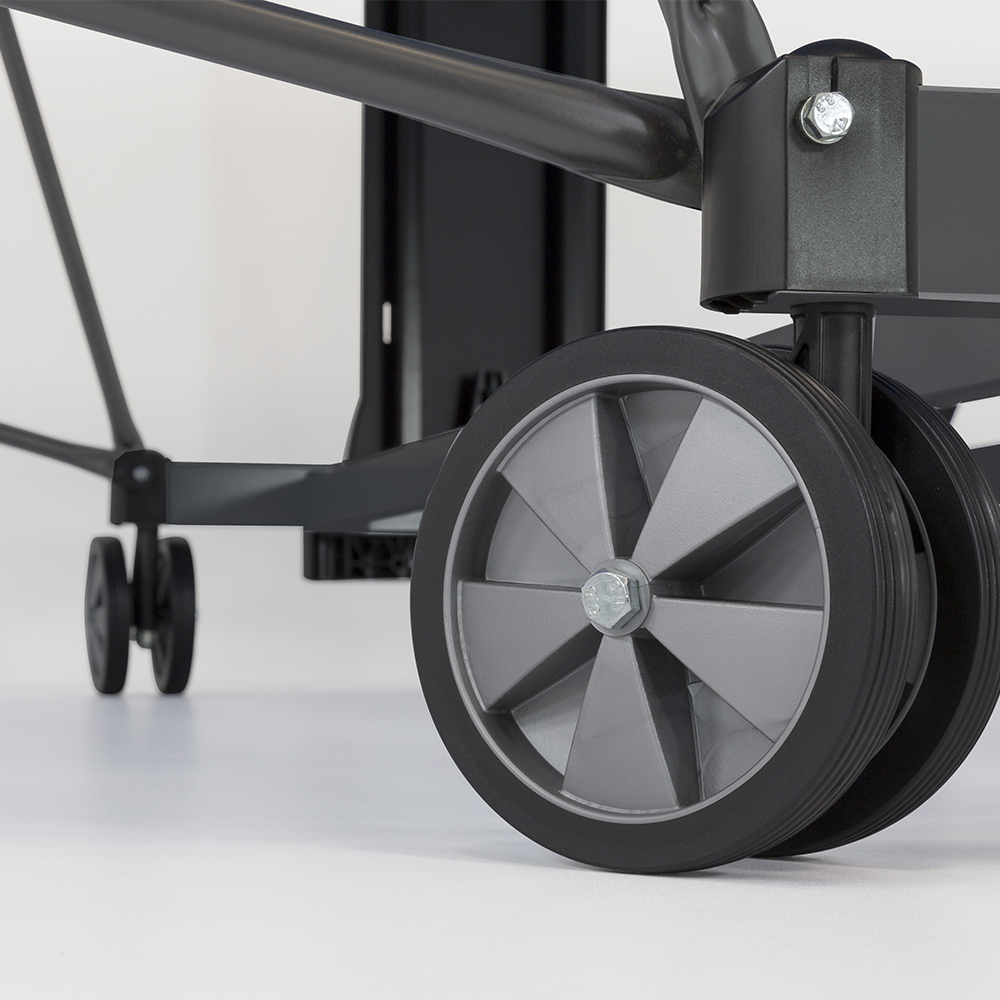 Ping Pong Tables - Garlando Premium Outdoor Ping Pong Table With Wheels For Outdoors