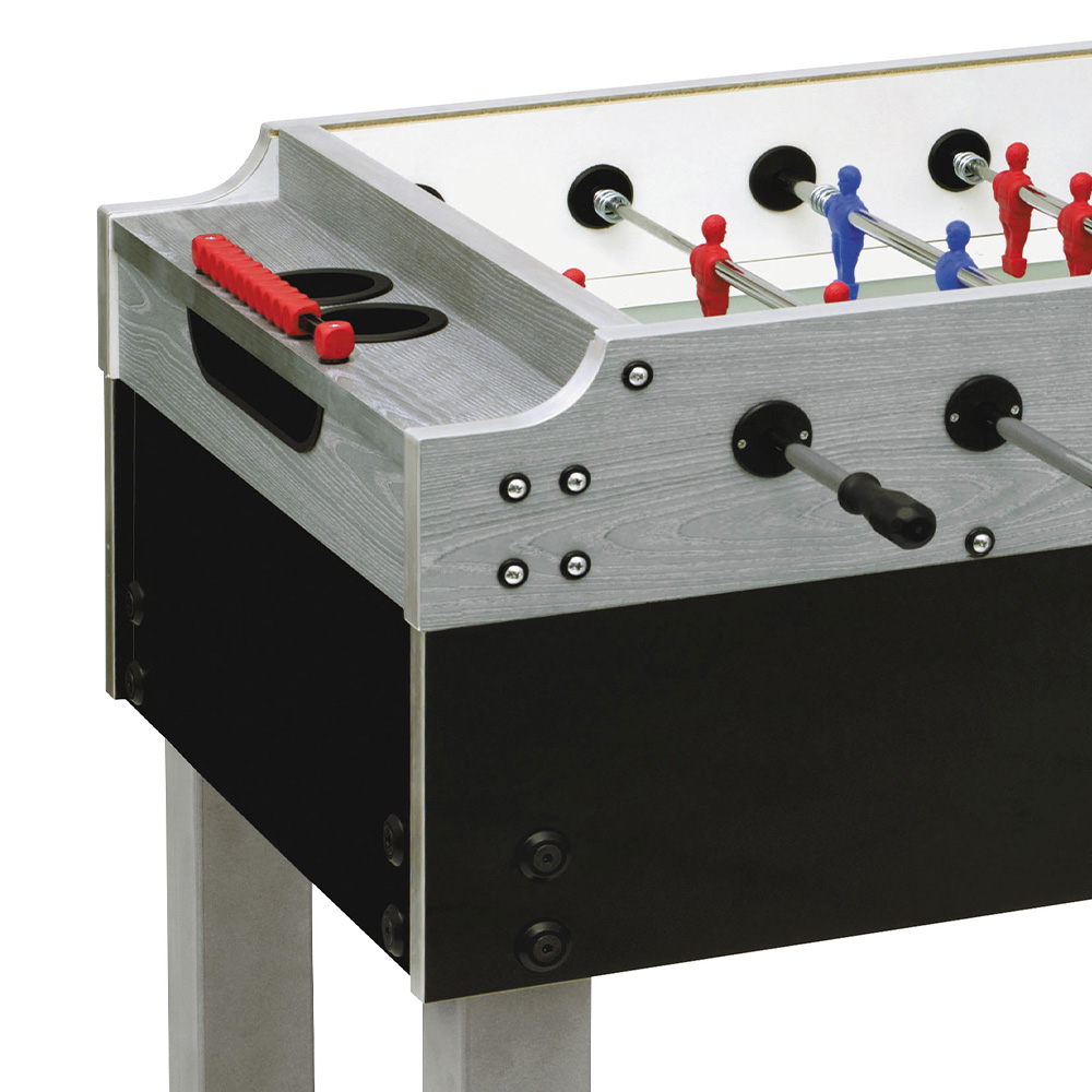 Indoor football table - Garlando Calciobalilla Calcetto Biliardino Olympic Silver Professionale Aste Uscenti E Gettoniera