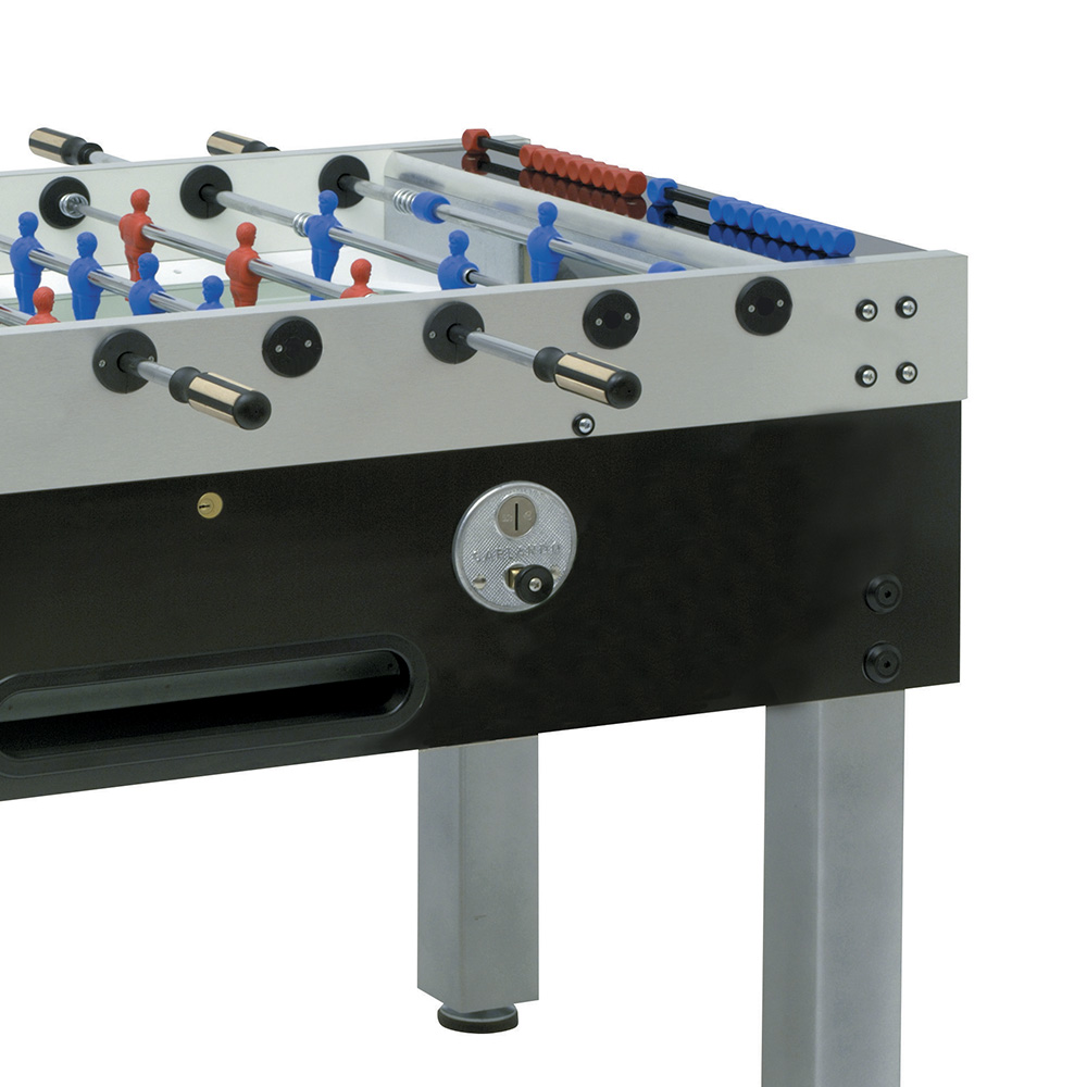 Indoor football table - Garlando Calciobalilla Calcetto Biliardino Tournament Professionale Aste Rientranti E Gettoniera