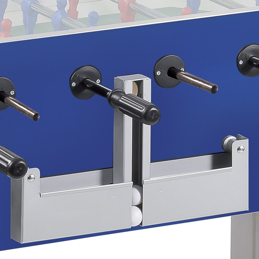 Tischkicker im Freien - Garlando Calciobalilla Calcetto Biliardino Class Weatherproof Aste Uscenti Vetro Professionale