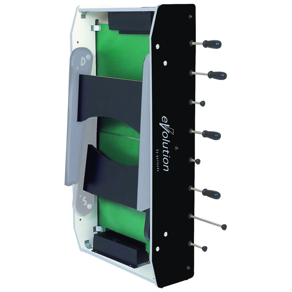 Indoor football table - Garlando Table Football Table F-20 Evolution Black Outgoing Rods Table Football