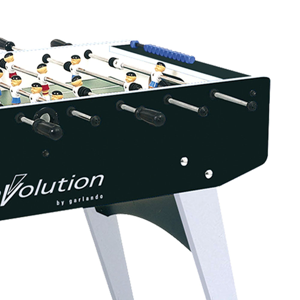 Indoor football table - Garlando Table Football Table F-20 Evolution Black Outgoing Rods Table Football