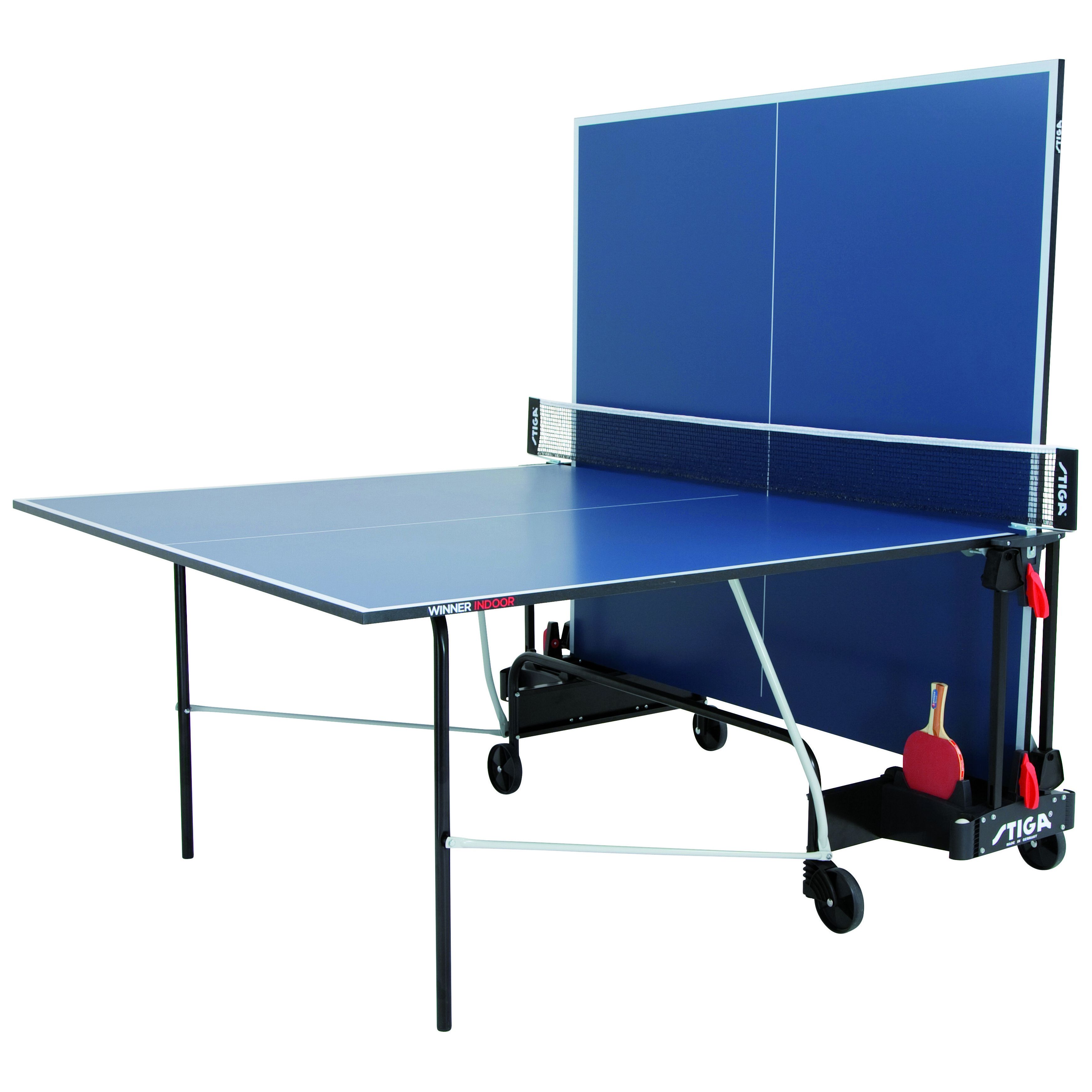 Ping Pong Tables - Stiga Indoor Ping Pong Table Winner Indoor Blue Top