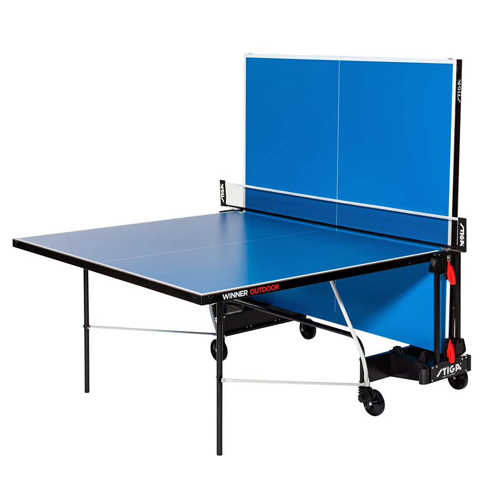 Ping Pong Tables - Stiga Winner Outdoor Table Tennis Table Blue Top