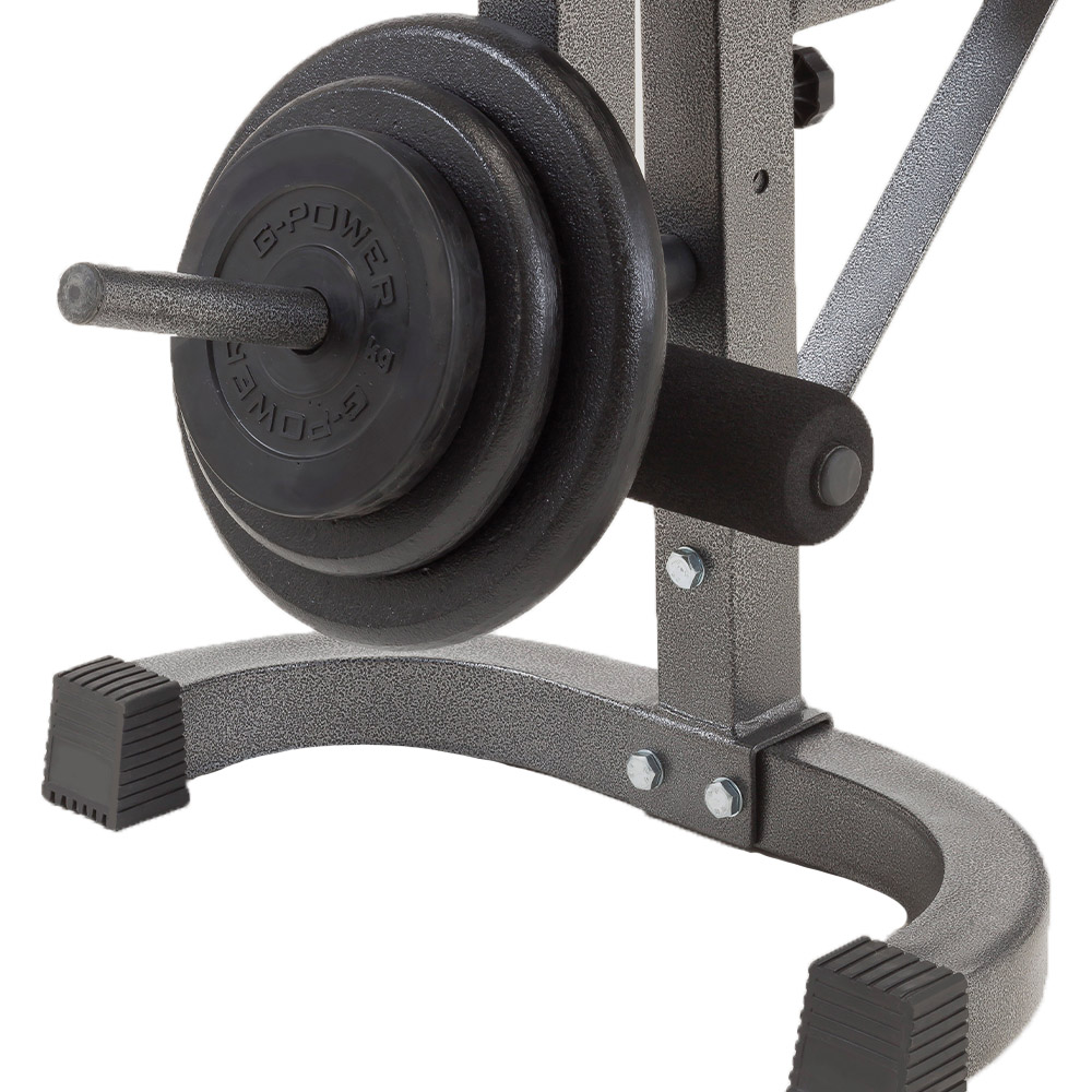 Gymnastic Benches - Toorx Bench For Barbell Wbx-90 Foldable With Leg Extension And Arm Curl