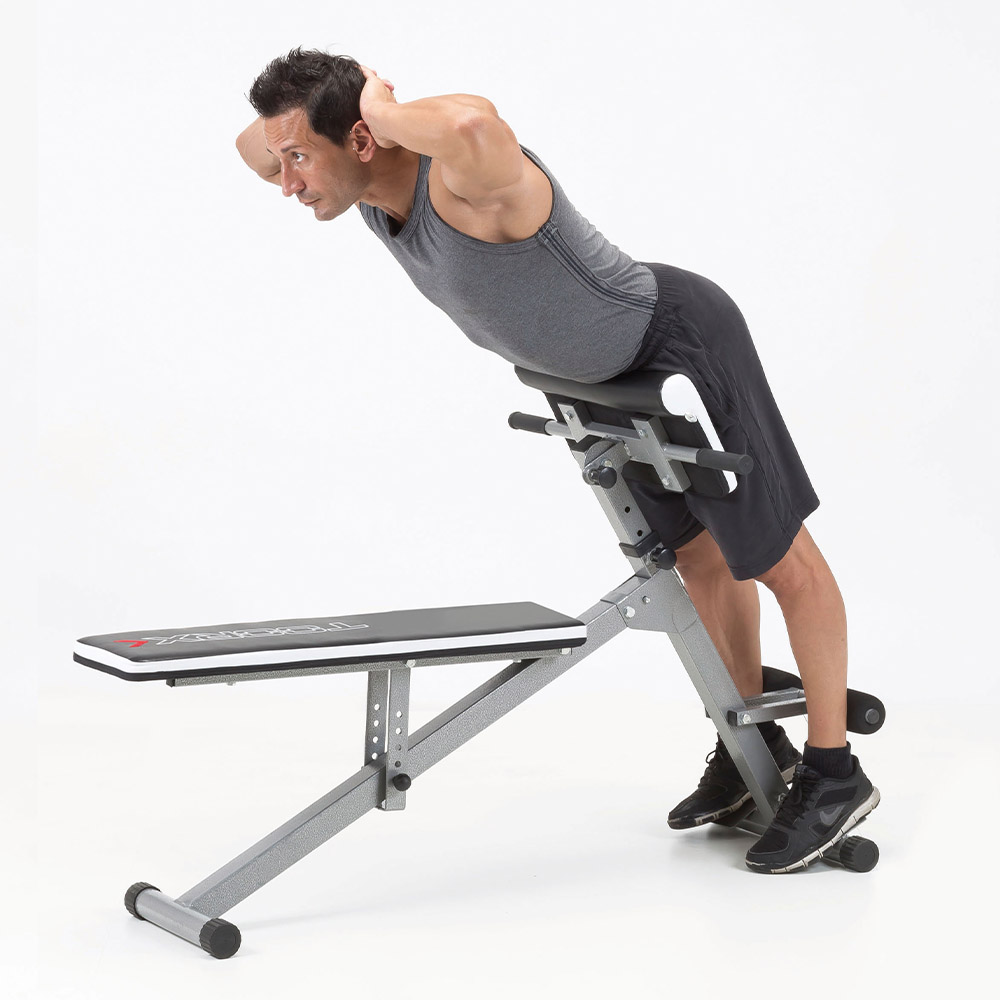 Gymnastic Benches - Toorx Bench For Hyperextension Wbx-40 Multi Fit Foldable