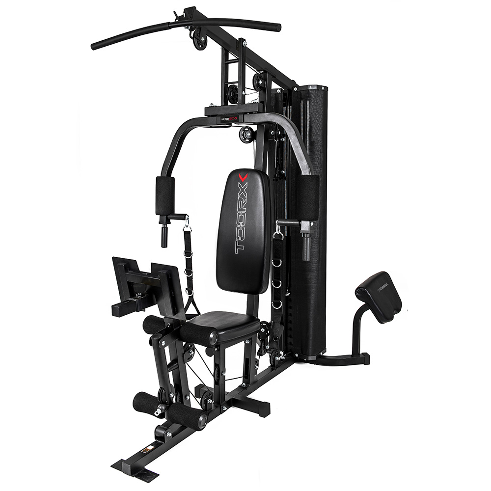 Multifunction Stations - Toorx Multifunction Station Msx-50 Weight Pack 70 Kg And Adjustable Leg Press