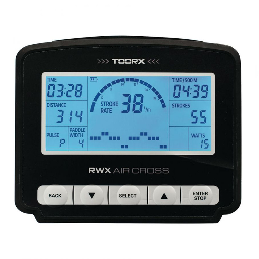 Rowers - Toorx Chrono Pro Line Rowing Machine Rwx Air Cross Air Resistance And Receiver