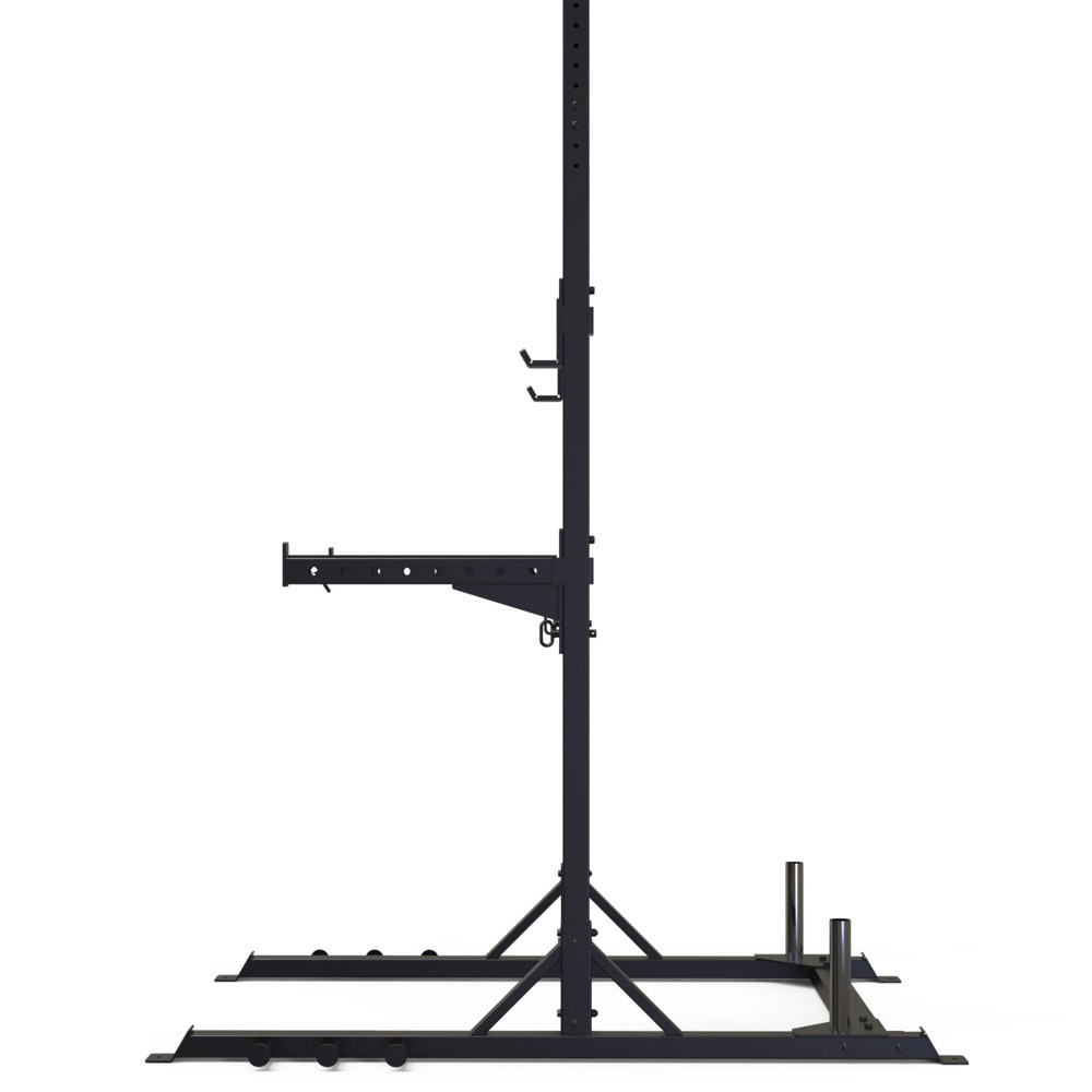 Barbell Rack - Toorx Chrono Pro Line Squat Stand Wlx-3200 With 6 Steel Bars For Bands