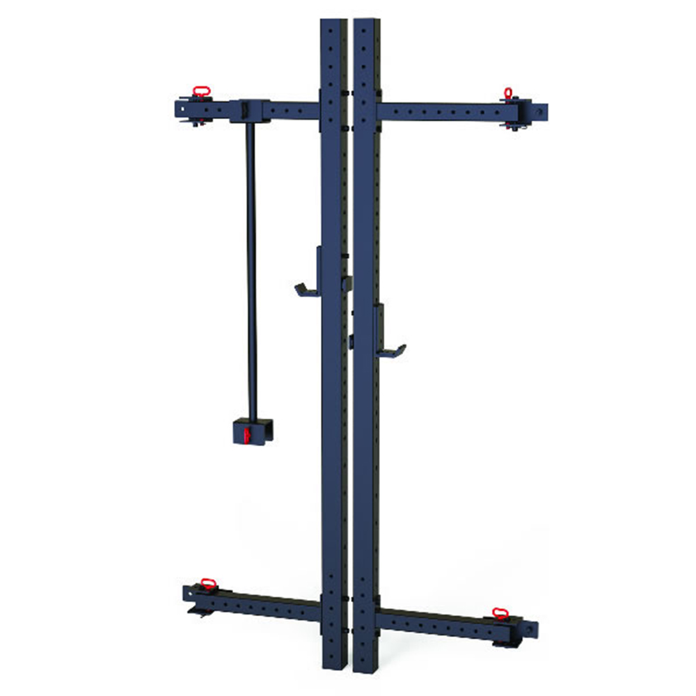 Barbell Rack - Toorx Chrono Pro Line Folding Wall Rack Wlx-2800 Space Saving