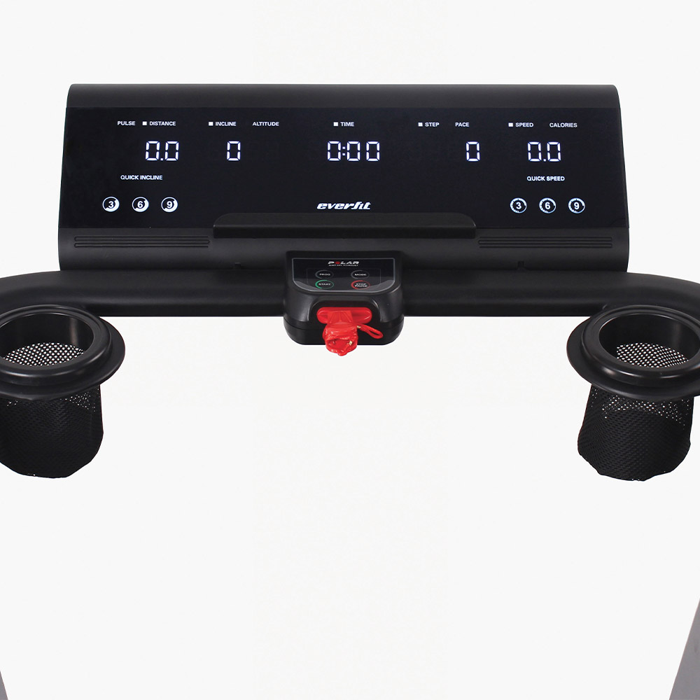 Tapis Roulant - Everfit Treadmill With Electric Tilt Tfk655 Slim Hrc Space Saving