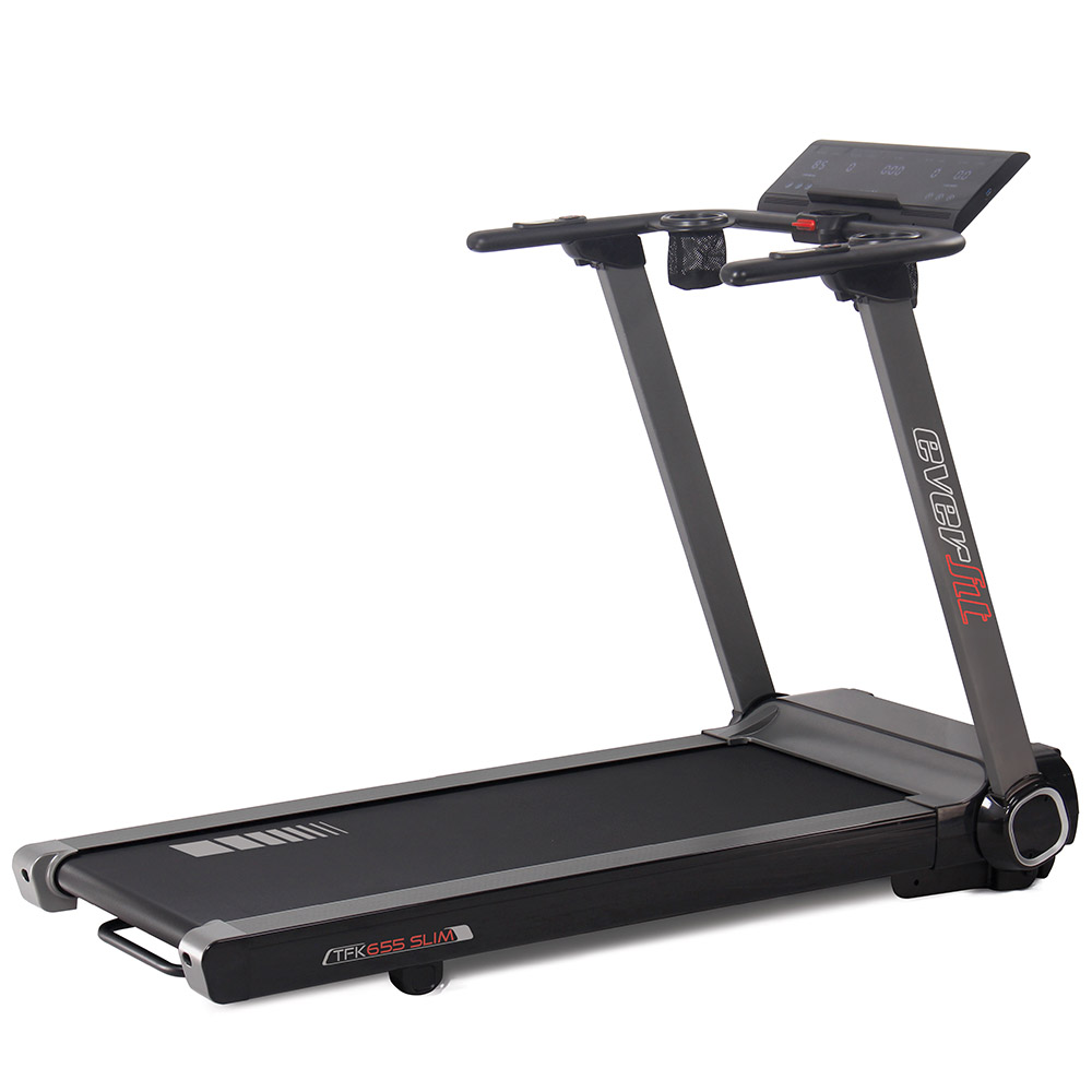 Tapis Roulant - Everfit Treadmill With Electric Tilt Tfk655 Slim Hrc Space Saving