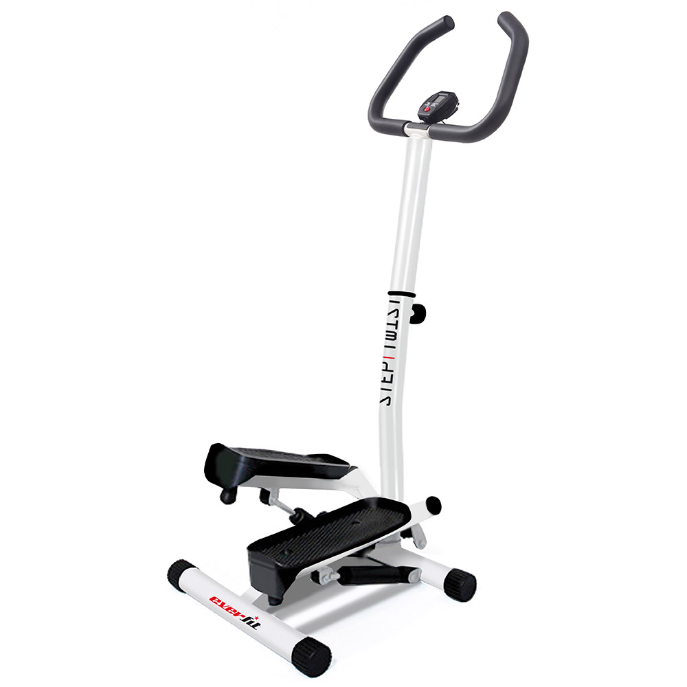 Stepper - Everfit Mini Stepper With Handlebar Side Movement Step Twist