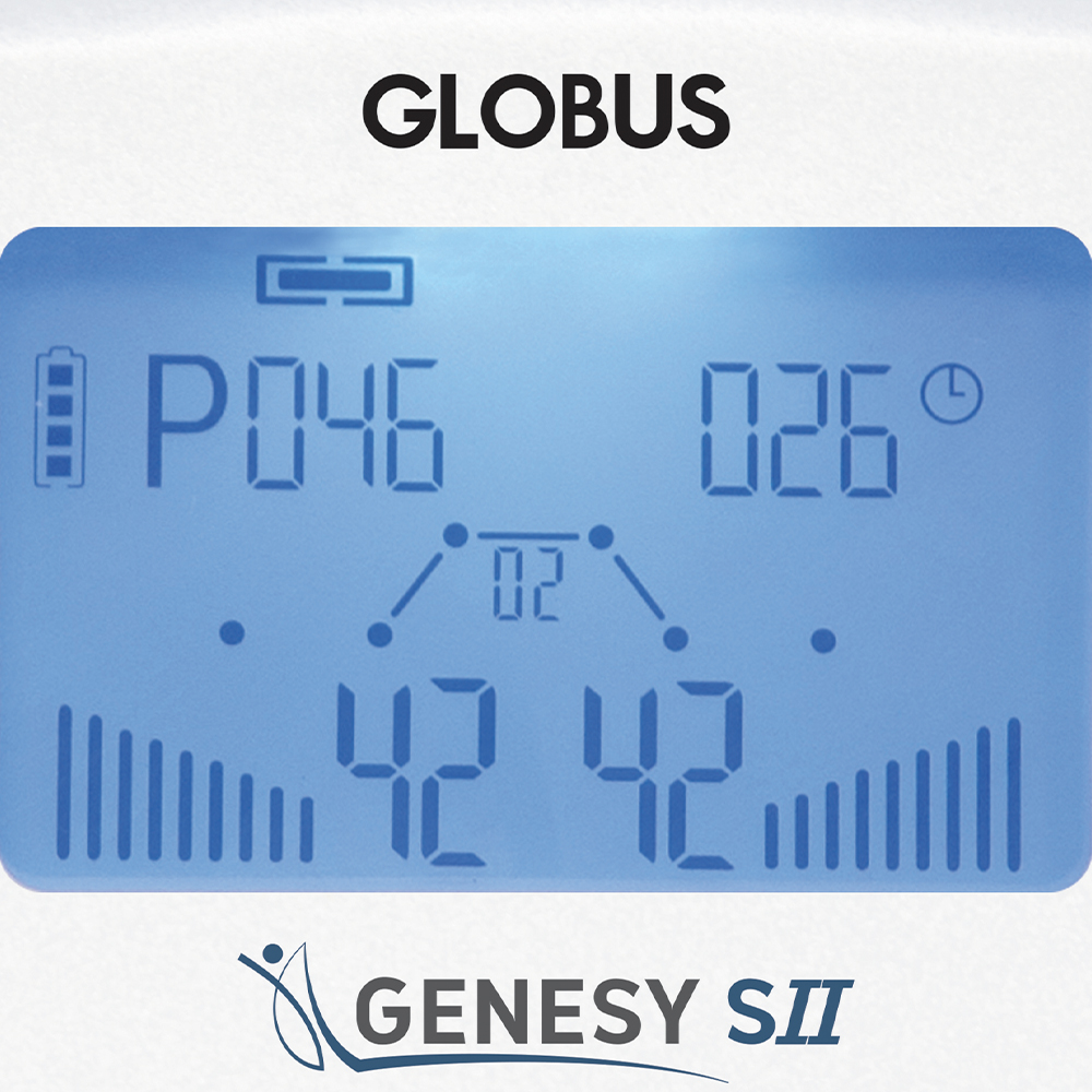 Elettrostimolatori - Globus Elettrostimolatore Professionale Genesy S2 Pro Massaggiatore 2 Canali