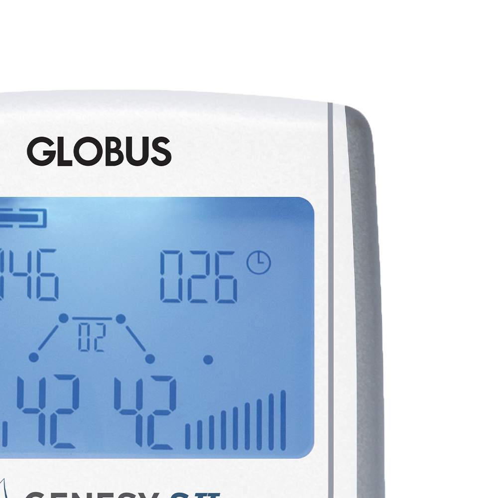 Elettrostimolatori - Globus Elettrostimolatore Professionale Genesy S2 Pro Massaggiatore 2 Canali