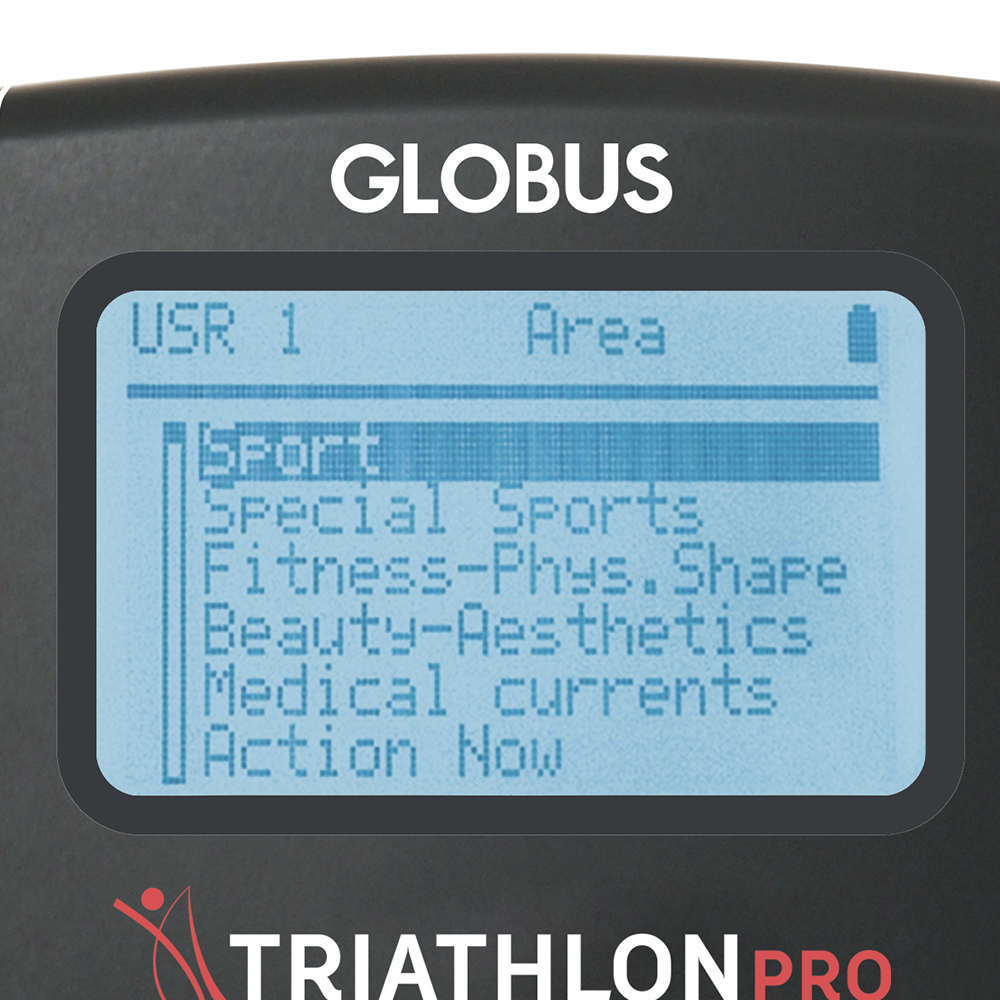 Electrostimulators - Globus Professional Electrostimulator Triathlon Pro Massager 4 Channels