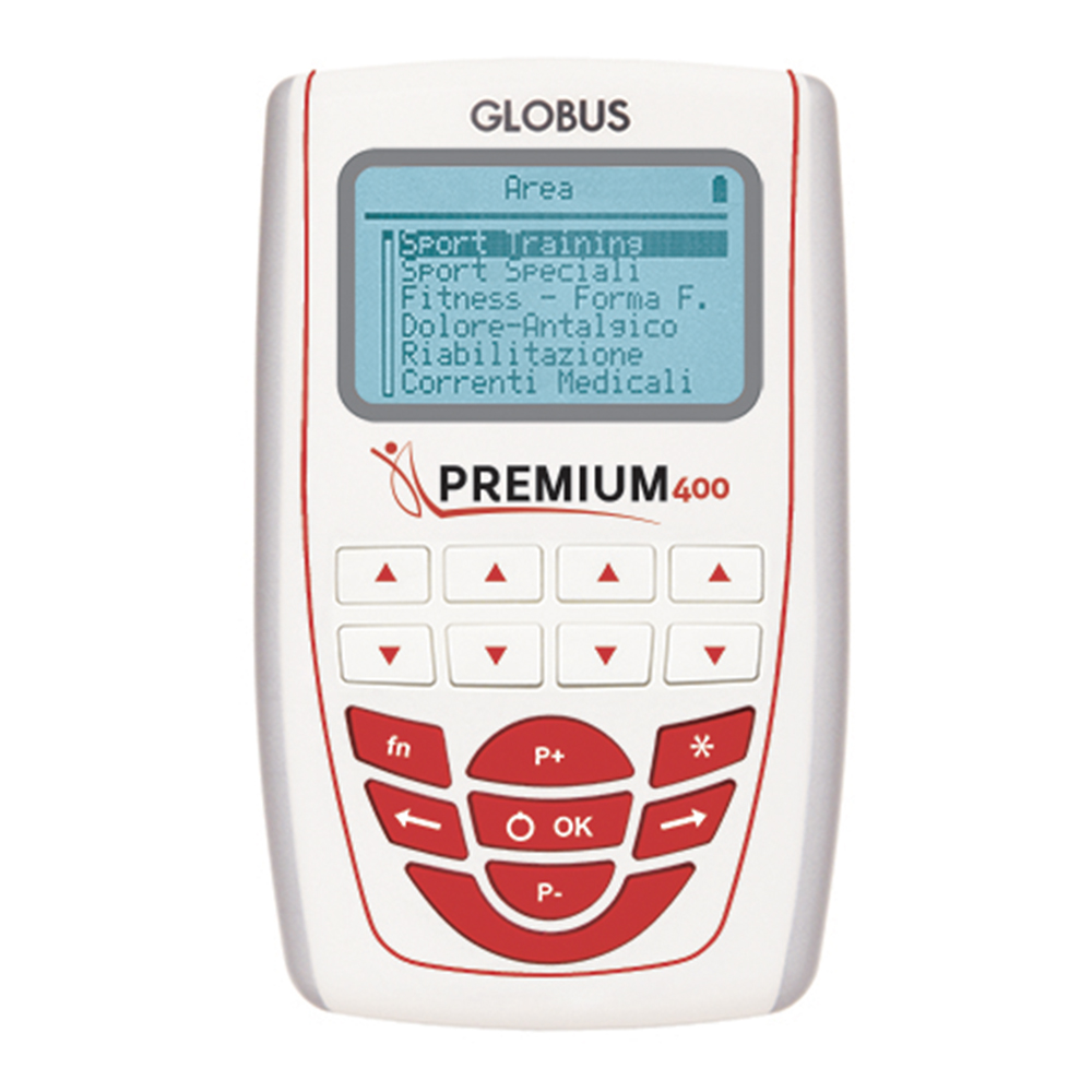 Electrostimulators - Globus Professional Electrostimulator Premium 400 Massager 4 Channels
