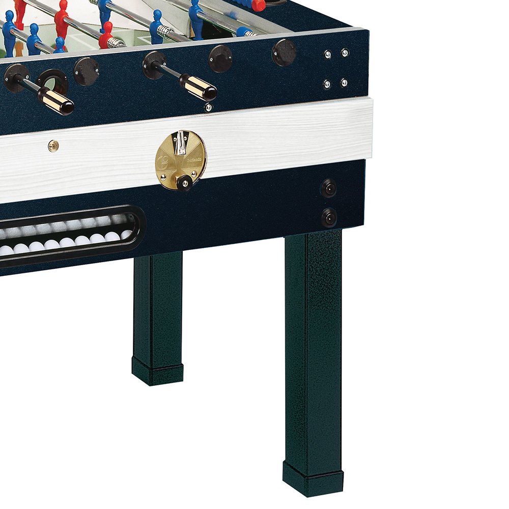 Indoor football table - Garlando Calciobalilla Biliardino Deluxe Professionale Aste Rientranti E Gettoniera