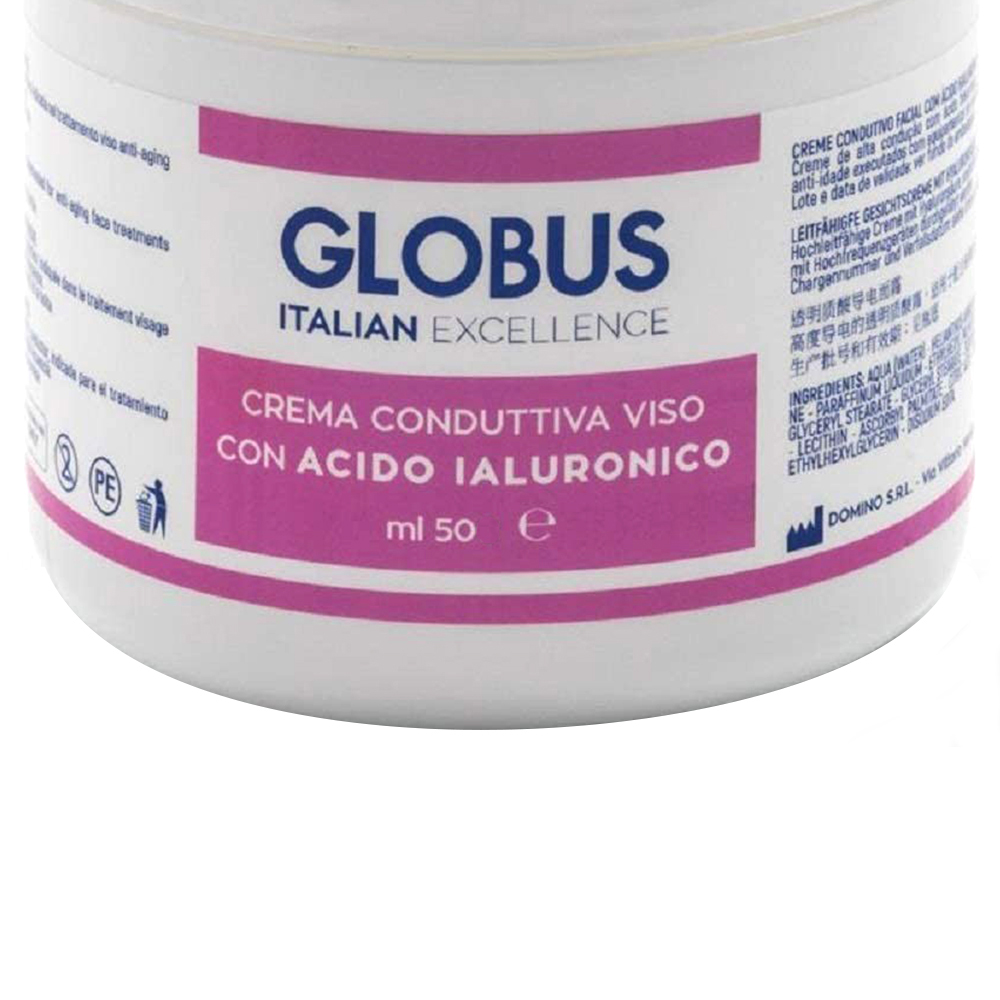 Tecar therapy accessories - Globus Hyaluronic Acid Conductive Cream For Tecartherapy Beauty