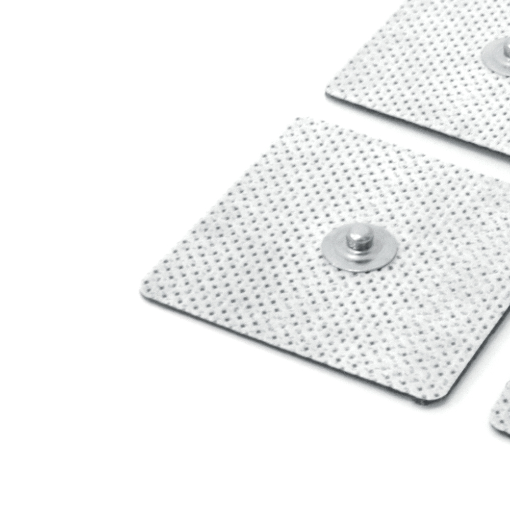 Accessoires pour électrostimulateurs - Globus Pack De 4 électrodes Clips Carrées Pour électrostimulateurs