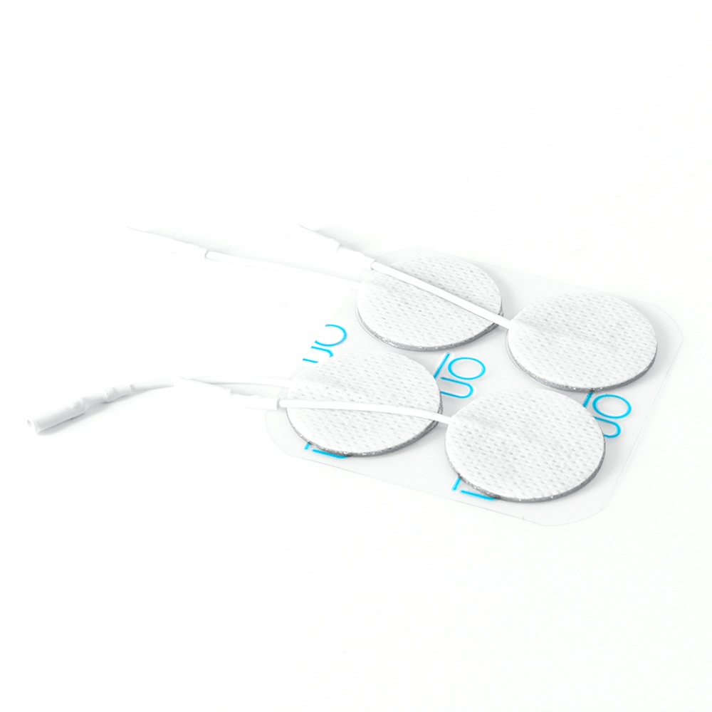 Electrostimulators Accessories - Globus Pack Of 4 Pcs 32mm Cable Facial Electrodes For Electrostimulators