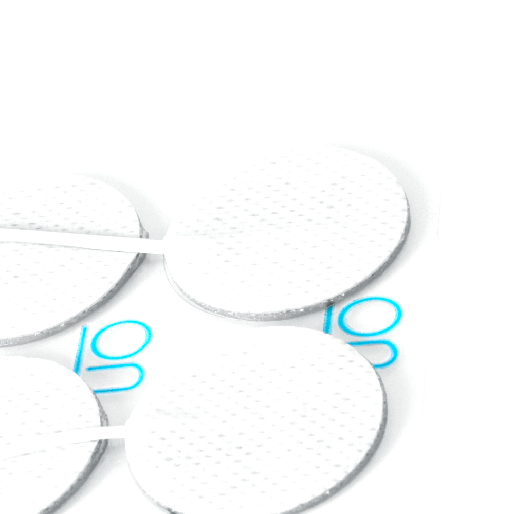 Electrostimulators Accessories - Globus Pack Of 4 Pcs 32mm Cable Facial Electrodes For Electrostimulators