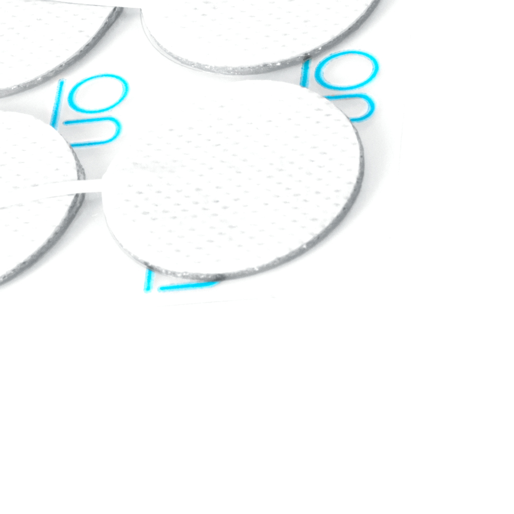 Electrostimulators Accessories - Globus Pack Of 4 Pcs 32mm Cable Facial Electrodes For Electrostimulators