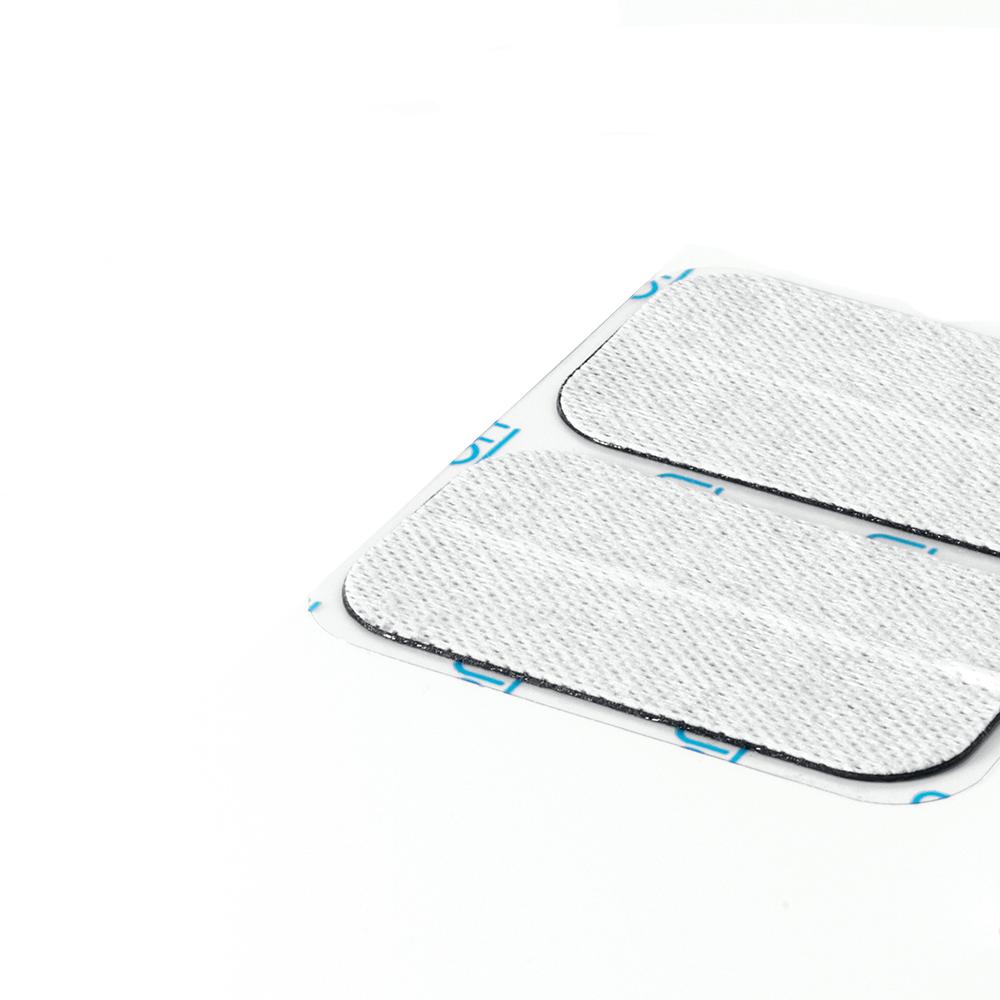 Electrostimulators Accessories - Globus Pack Of 2 Pcs Myotrode Platinum 50x100 Double Entry Electrodes