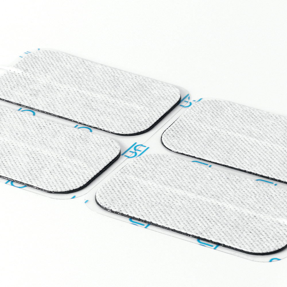 Electrostimulators Accessories - Globus Pack Of 4 Pcs Myotrode Premium Rectangular Electrodes