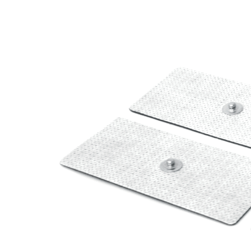 Electrostimulators Accessories - Globus Pack Of 4 Rectangular Clip Electrodes