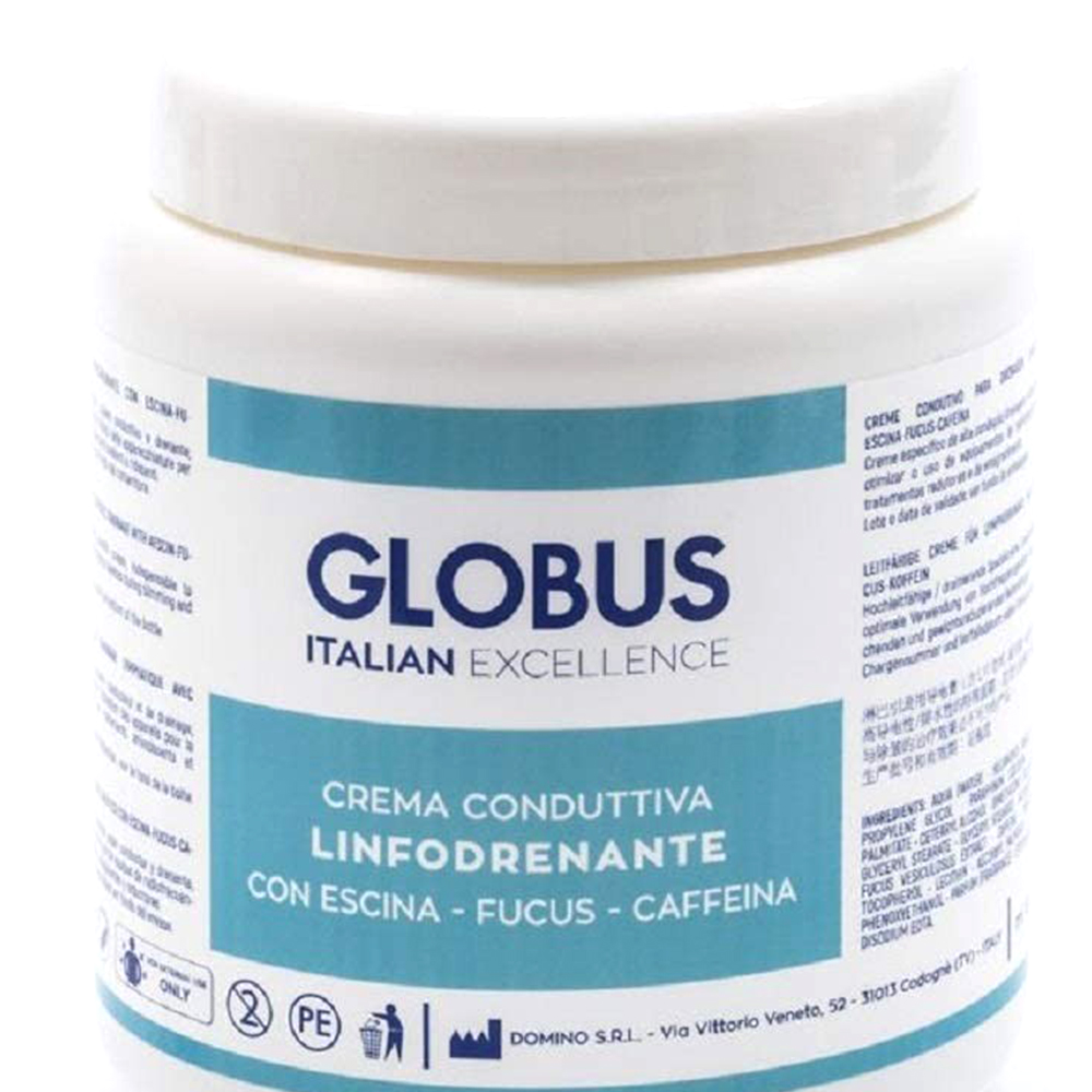 Tecar therapy accessories - Globus Lymphatic Draining Conductive Cream For Beauty Tecartherapy