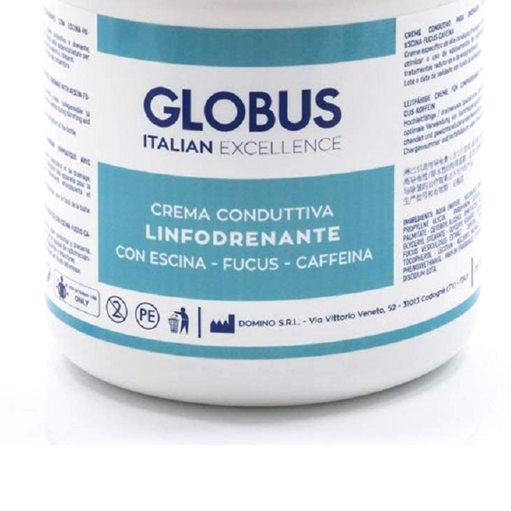 Tecar therapy accessories - Globus Lymphatic Draining Conductive Cream For Beauty Tecartherapy