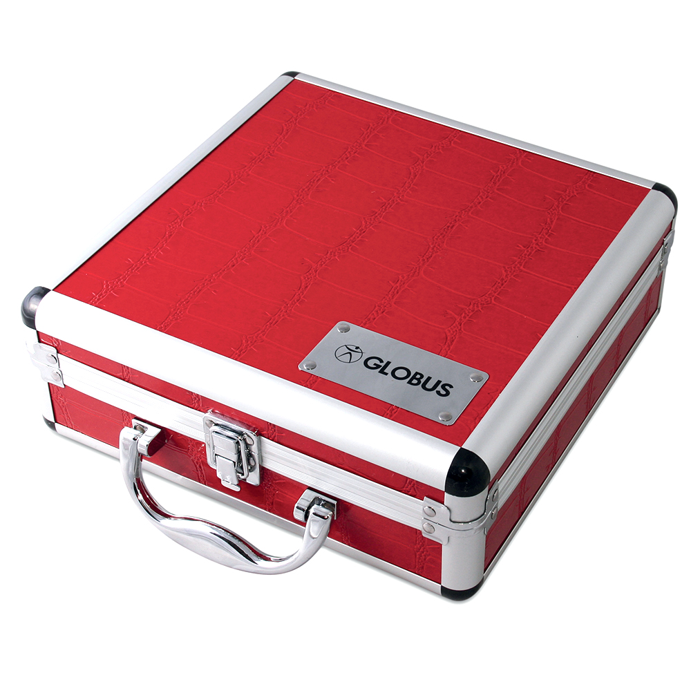 Radio frequency accessories - Globus Red Aluminum Case For Rf Beauty Mini