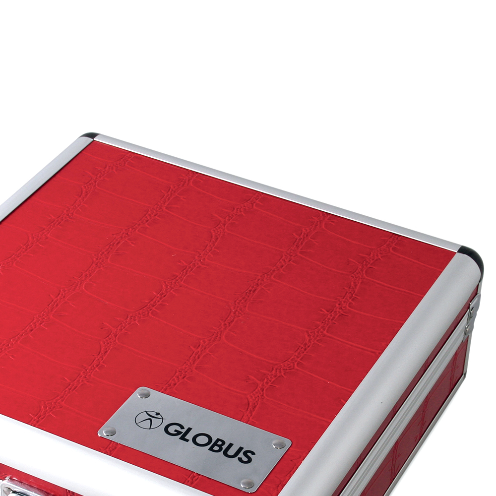 Radio frequency accessories - Globus Red Aluminum Case For Rf Beauty Mini