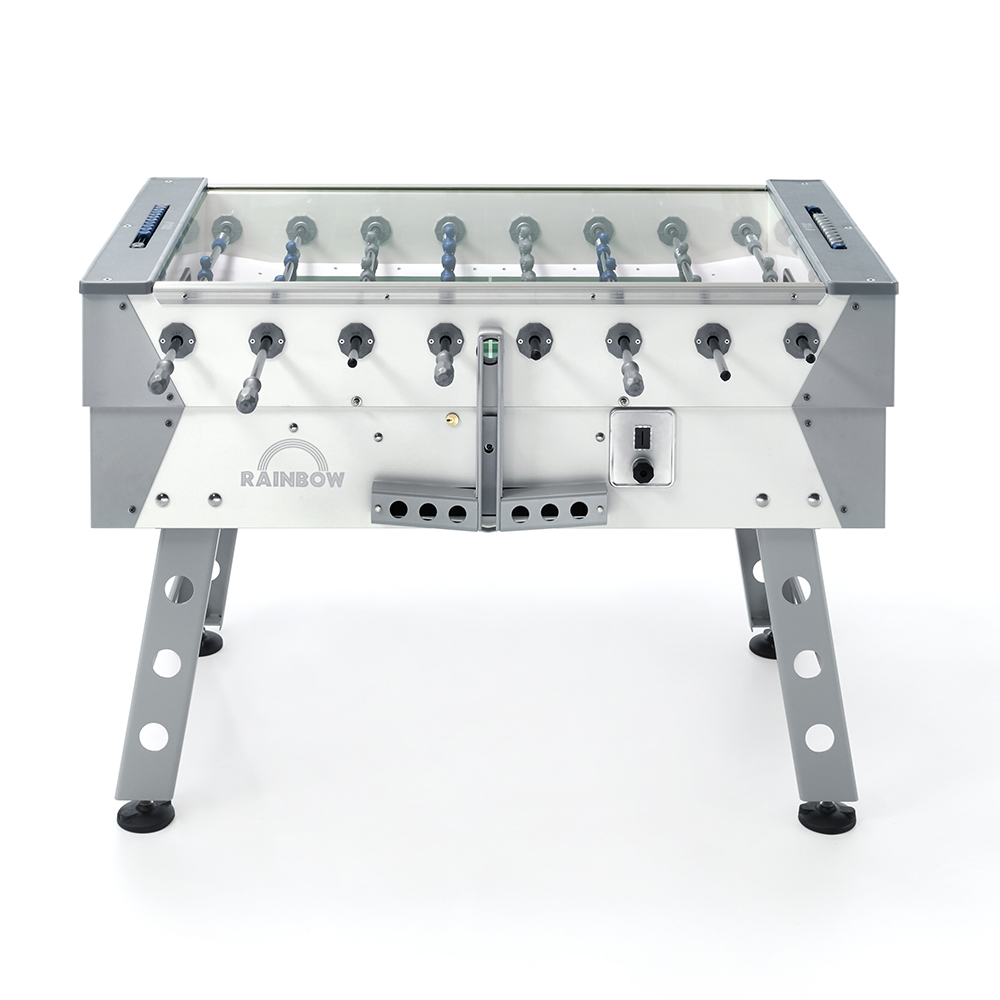 Baby foot extérieur - Fas Baby-foot Rainbow + Tiges En Verre, Table Professionnelle