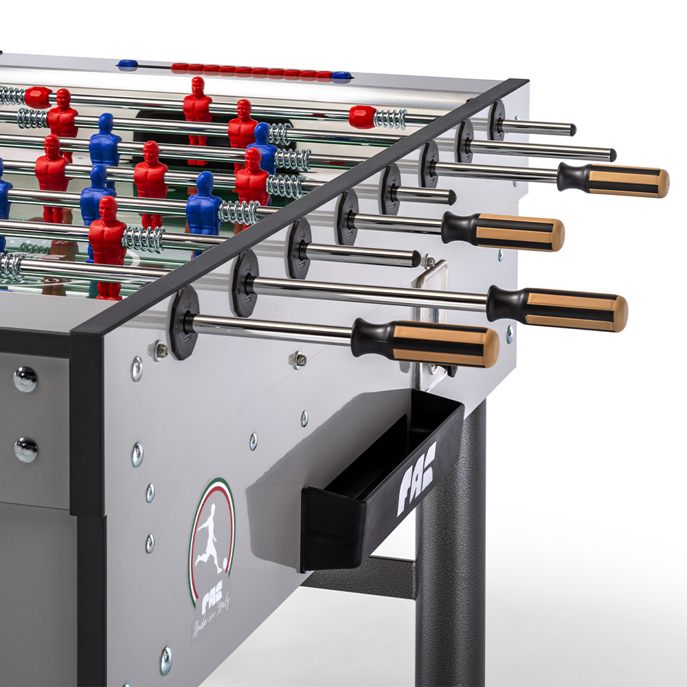 Indoor football table - Fas Foosball Table Football Table International Team Professional Telescopic Rods
