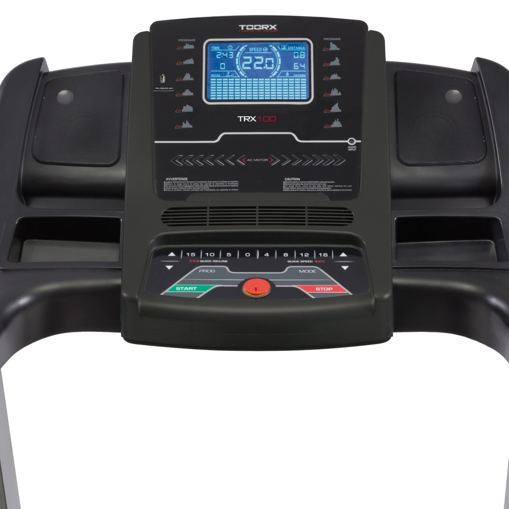 Tapis Roulant - Toorx Electric Treadmill Trx 100 3.0 + Heart Rate Monitor