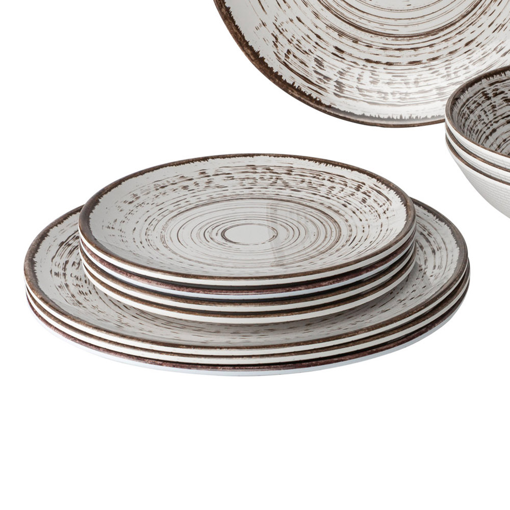 Tableware set - Brunner Melamine Dinnerware Set Lunch Box Kassandra 16pcs